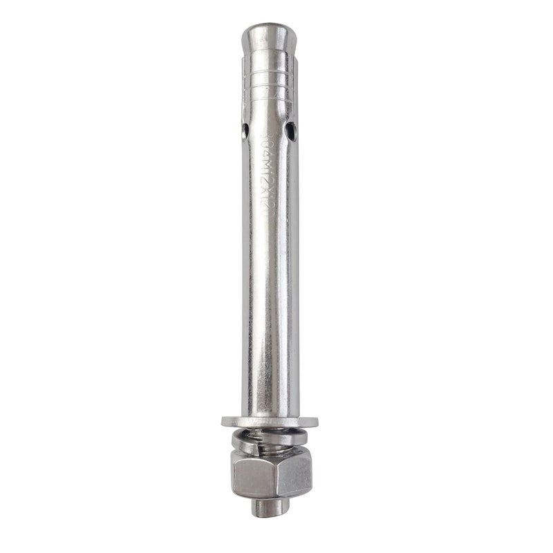 JENSWILL 10 Pack M12x120mm Expansion Bolts Anchor Bolt 304 Stainless Steel External Hex Expansion Screw Bolt Sleeve Anchor Fastener Wall Concrete - Image 5